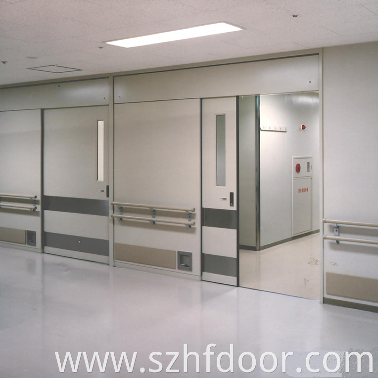 Hospital protective door